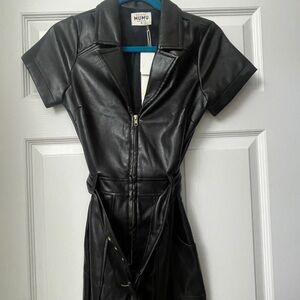 Show Me Your MuMu Black Mini Dress